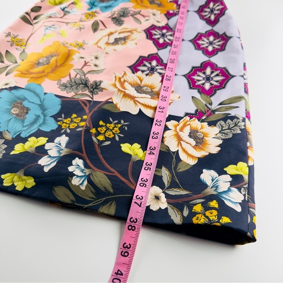 Anthropologie Maeve Lissa Twill Floral Multicolor Sheath Sleeveless Dress Size 2 - Picture 15 of 16